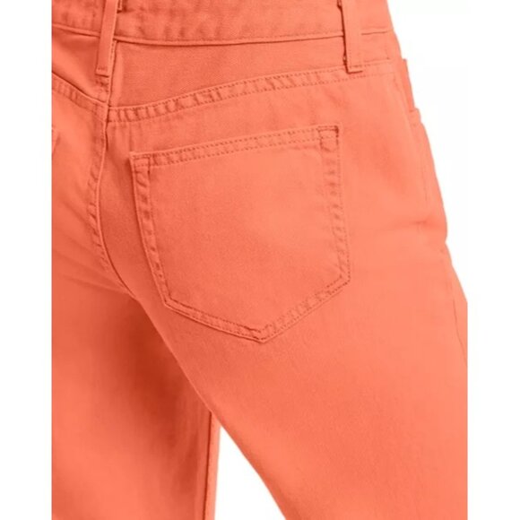 New L'AGENCE Milana Low Rise Stovepipe Straight-Leg Jean in Bright Coral size 34 - Picture 6 of 15